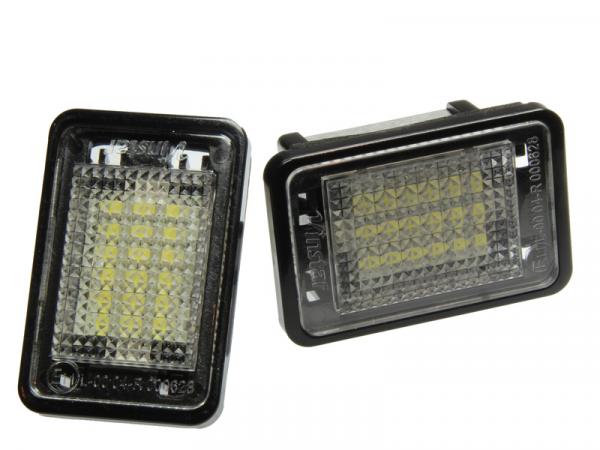 Preview: 18 SMD LED Kennzeichenbeleuchtung für Mercedes GLK X204 2007-2013