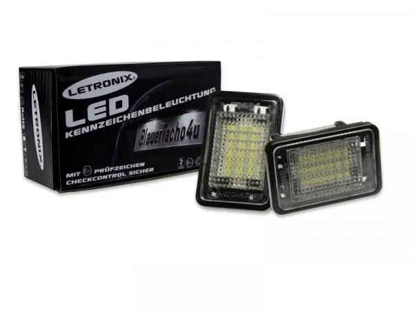 18 SMD LED Kennzeichenbeleuchtung für Mercedes GLK X204 2007-2013