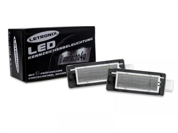 SMD LED Kennzeichenbeleuchtung für Renault Laguna 2 II Typ G 2001-2007