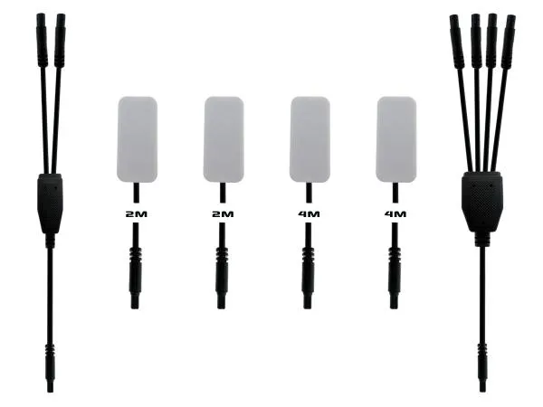 Erweiterungsset 4er Set RGB LED Fußraumbeleuchtung für Ambientebeleuchtung