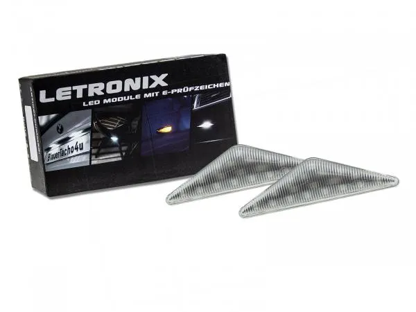 LED Seitenblinker Blinker Klar Silber für Ford Mondeo Typ B4Y / B5Y / BWY 2000-2007