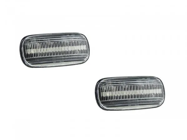 LED Seitenblinker Blinker Klar Silber Module Audi A3 8P 2003-2008