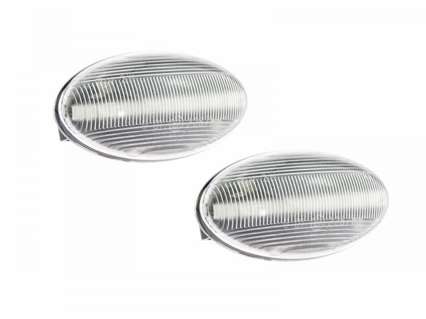 Preview: LED Seitenblinker Blinker Klar Silber Module für Citroen C3 Picasso 2009-2017