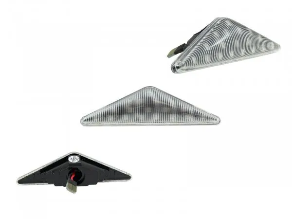 LED Seitenblinker Blinker Klar Silber Module für Ford Focus MK1 1998-2004