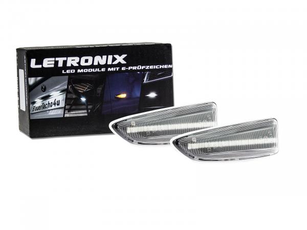 LED Seitenblinker Blinker Klar Silber Module Opel Zafira C Tourer 2011-2019