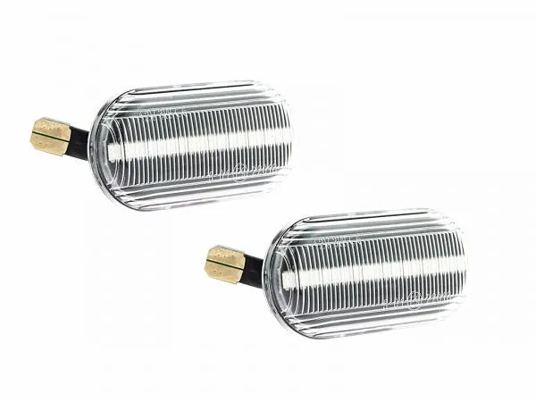 LED Seitenblinker Blinker Klar Silber Module für Renault Clio II Typ B 1998-2004
