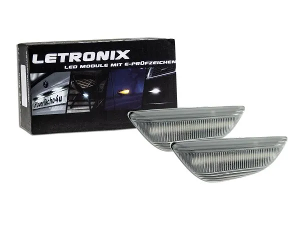 LED Seitenblinker Blinker Klar Silber Module für Chevrolet Trax ab 2013
