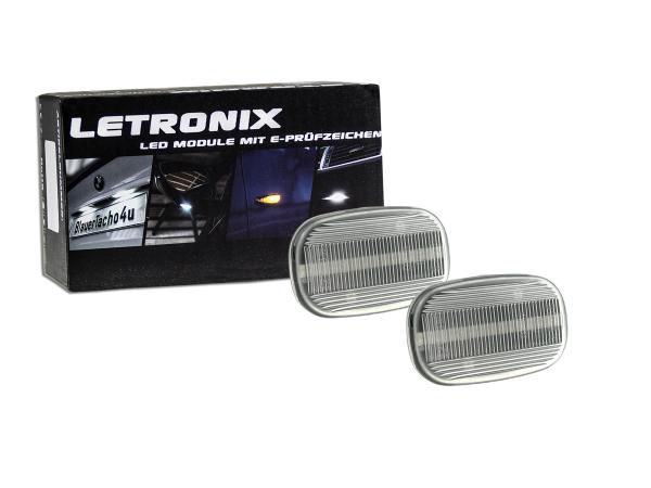 LED Seitenblinker Blinker Klar Silber Module für Lexus GS 300 1993-1997