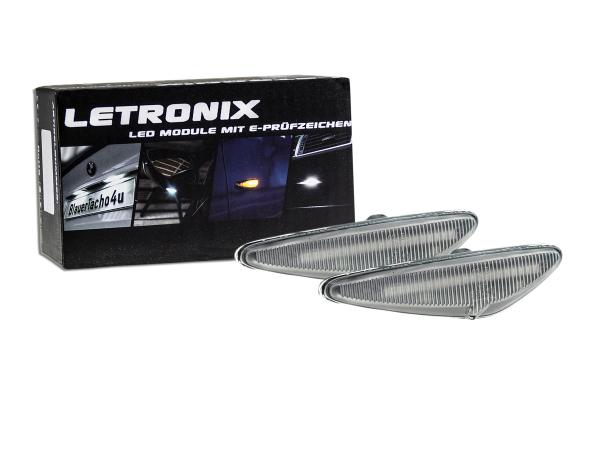 LED Seitenblinker Blinker Klar Silber Module für Mazda RX-8 2009-2012