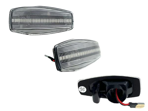 LED Seitenblinker Blinker Klar Silber Module für Hyundai Terracan 2001-2006