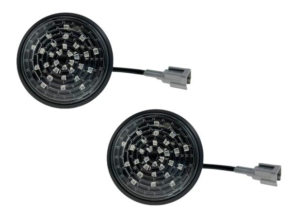 Preview: LED Seitenblinker Blinker Klar Silber Module für Nissan 370Z Typ Z34 2008-2020