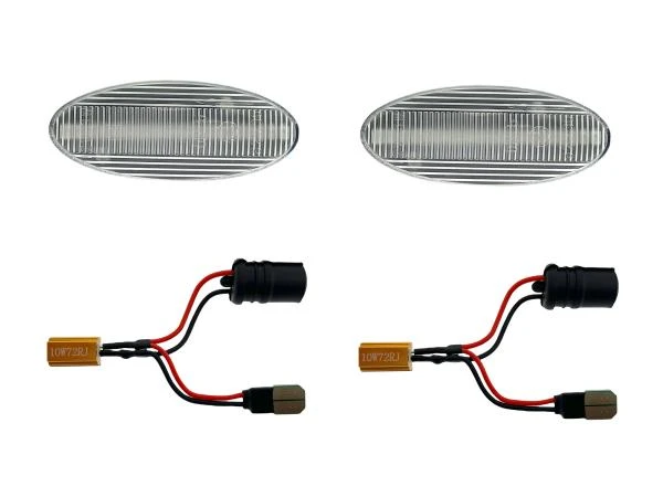 LED Seitenblinker Blinker Klar Silber Module für Opel Vectra B 1995-2002