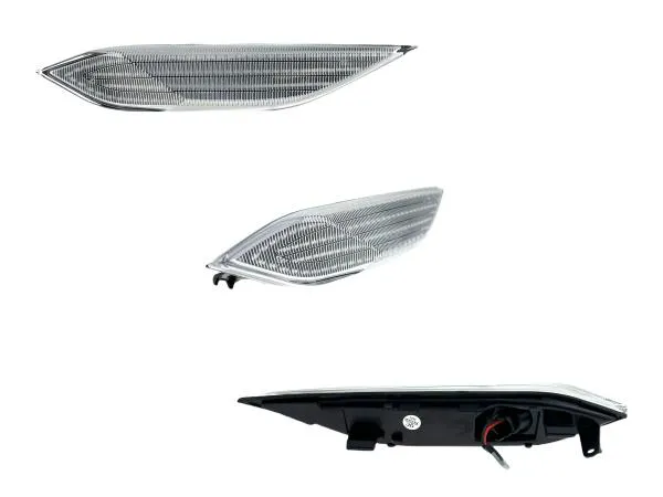 LED Seitenblinker Blinker Klar Silber Module für Porsche Cayenne Typ 92A 2010-2014