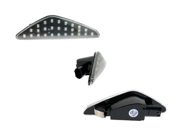 Preview: LED Seitenblinker Blinker Klar Silber Module für BMW X3 F25 2010-2017
