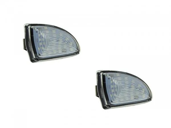 LED Seitenblinker Blinker Module Klar Silber für Smart 451 Fortwo 2007-2015