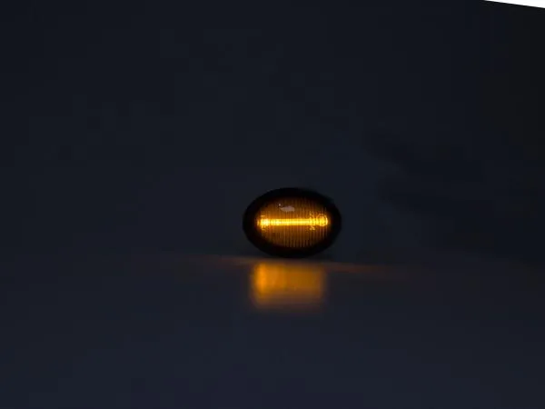LED Seitenblinker Blinker Smoke Schwarz für Fiat 500L Typ ZAF 199 ab 2012