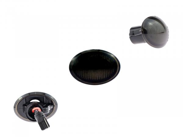 LED Seitenblinker Blinker Smoke Schwarz für Lancia Ypsilon Typ 843 2003-2011