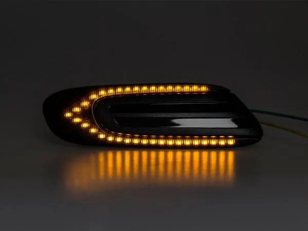 LED Seitenblinker Blinker Smoke Schwarz Mini Cooper F56 3-Türer 2014-2018