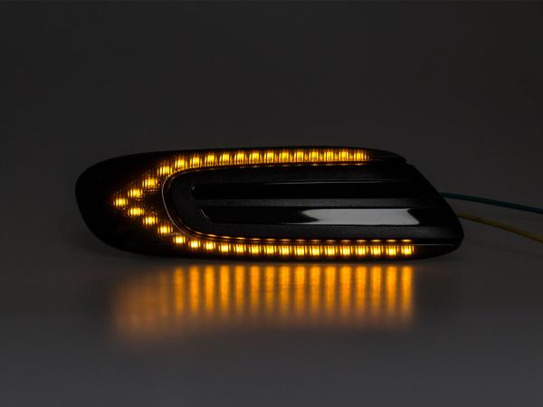 LED Seitenblinker Blinker Smoke Schwarz für Mini Cooper F57 Cabrio 2014-2018