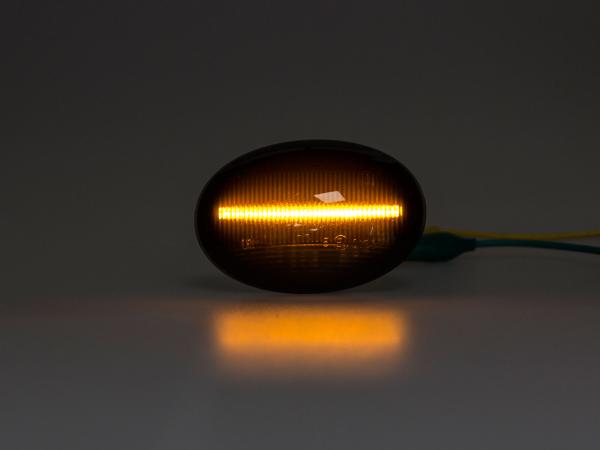 Preview: LED Seitenblinker Blinker Smoke Schwarz für Mini Cooper R58 Coupe 2011-2015