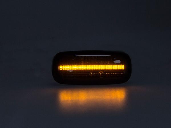 Preview: LED Seitenblinker Blinker Smoke Schwarz Module für Audi A3 8L 2000-2003