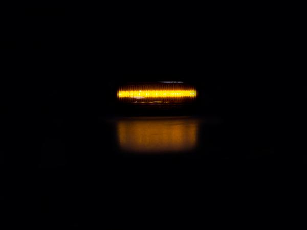 Preview: LED Seitenblinker Blinker Smoke Schwarz Module für Audi A4 B6 2000-2005