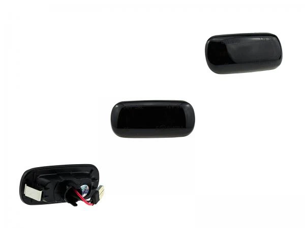 LED Seitenblinker Blinker Smoke Schwarz Module für Audi A4 B8 2005-2008