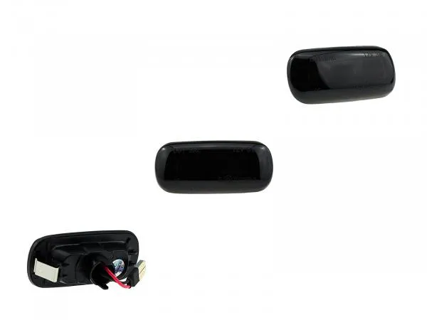 LED Seitenblinker Blinker Smoke Schwarz Module für Audi A8 D3 2004-2009