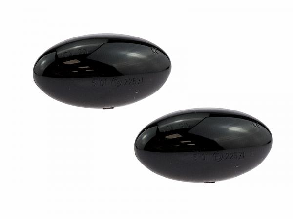Preview: LED Seitenblinker Blinker Smoke Schwarz Module für Citroen C3 2002-2009