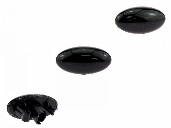 Preview: LED Seitenblinker Blinker Smoke Schwarz Module für Citroen Xsara 1997-2006