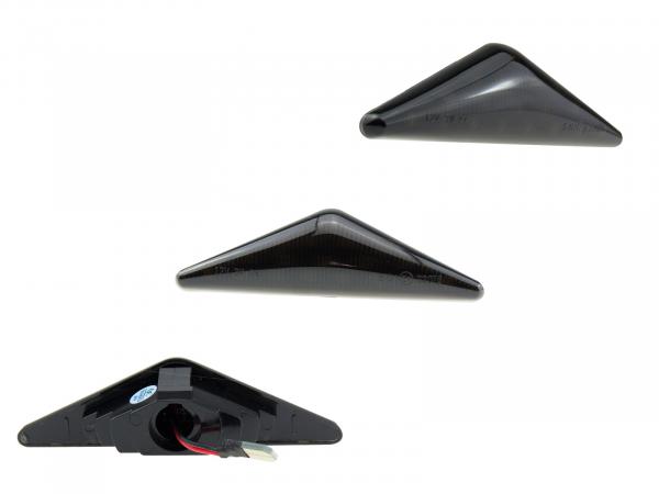 LED Seitenblinker Blinker Smoke Schwarz Module für Ford Focus MK1 1998-2004
