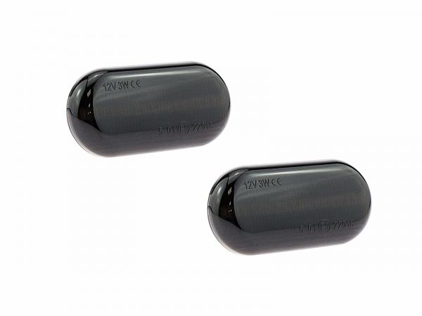 Preview: LED Seitenblinker Blinker Smoke Schwarz Module für Renault Kangoo Typ KC 1997-2009