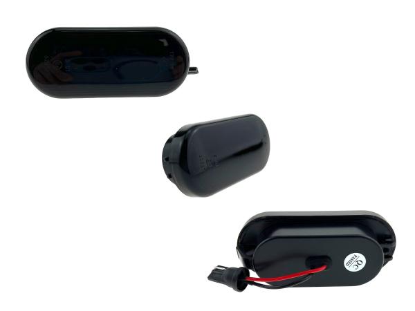Preview: LED Seitenblinker Blinker Smoke Schwarz Module für Seat Leon 1999-2006