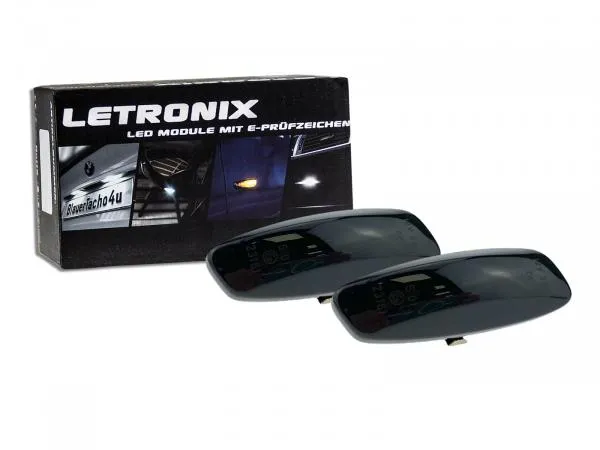 LED Seitenblinker Blinker Smoke Schwarz Module für Toyota Soarer 2001-2005