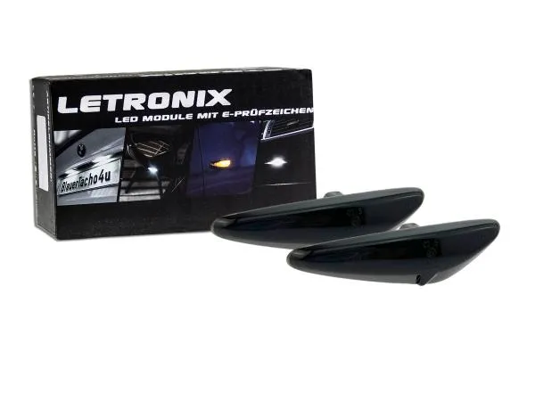 LED Seitenblinker Blinker Smoke Schwarz Module für Mazda RX-8 2009-2012