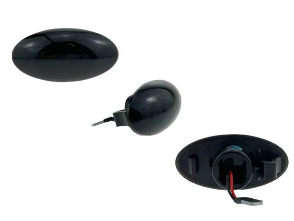 LED Seitenblinker Blinker Smoke Schwarz Module für Suzuki Alto Typ GF 2009-2015