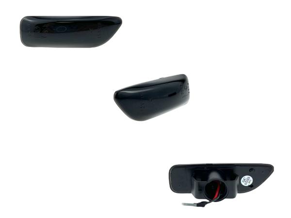 Preview: LED Seitenblinker Blinker Smoke Schwarz Module für Volvo XC90 2002-2006