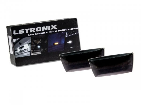 LED Seitenblinker Blinker Smoke Schwarz für Opel Corsa E 2015-2019