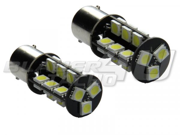 Preview: LED Tagfahrlicht TFL Set Ba15s 27 SMD Can-Bus für Skoda Octavia 12FL