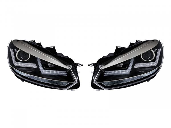 LEDriving® XENARC® Golf 6 VI CHROM EDITION Xenon Scheinwerfer LEDHL102-CM