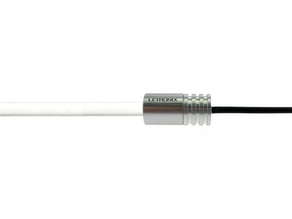 LETRONIX 1 Meter 6mm Lichtleiter Klar/Transparent für LED Ambientebeleuchtung