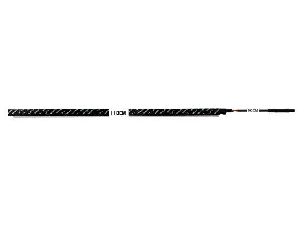LETRONIX 110cm RGBIC LED-Leiste WHITE Edition für RGBIC Full LED Ambientebeleuchtung