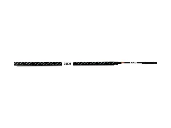 LETRONIX 75cm RGBIC LED-Leiste für RGBIC Full LED Ambientebeleuchtung