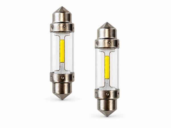 Preview: LETRONIX C5W LED Soffitte 36mm 12V 0,5W SV8.5 ECE R37 E1 Straßenzulassung - LBMR01