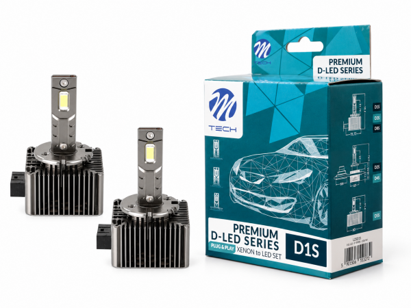 LETRONIX D1S LED Retrofit Xenon auf LED 6000K 8400lm CANBUS Plug & Play - LZXD1S