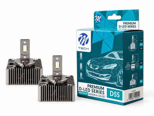 LETRONIX D5S LED Retrofit Xenon auf LED 6000K 8400lm CAN-Bus Plug & Play - LZXD5S