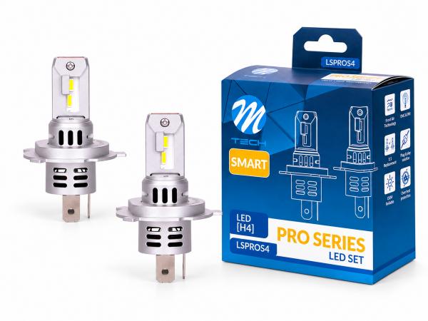 LETRONIX H4 LED Retrofit 6000K 4600lm CAN-Bus Abblendlicht / Fernlicht - LSPROS4
