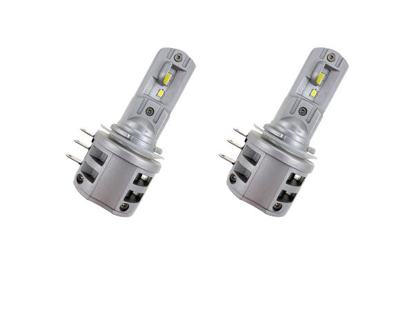 Preview: LETRONIX LED Tagfahrlicht / Fernlicht Set LEDH15 CAN-Bus 12V 6000K Kalt-Weiß