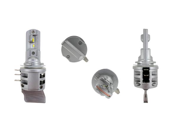 Preview: LETRONIX LED Tagfahrlicht / Fernlicht Set LEDH15 CAN-Bus 12V 6000K Kalt-Weiß