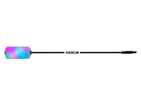 LETRONIX RGBIC RGB Full LED Rainbow Ambientebeleuchtung mit App &  Fernbedienung
